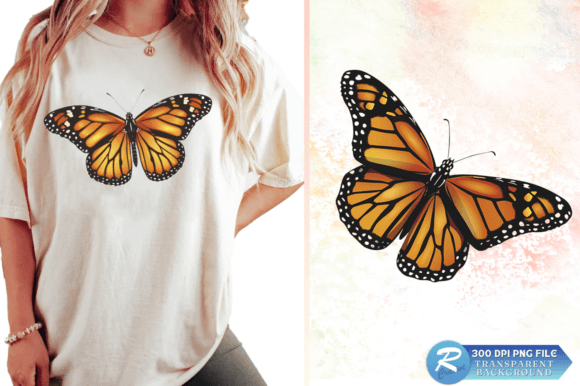 Download Monarch Butterfly Clipart Sublimation - Premium Resources