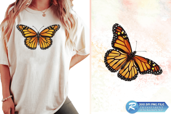 Download Monarch Butterfly Clipart Sublimation - Premium Resources