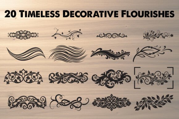 Download Timeless Decorative Flourish Vector - Vector Collection