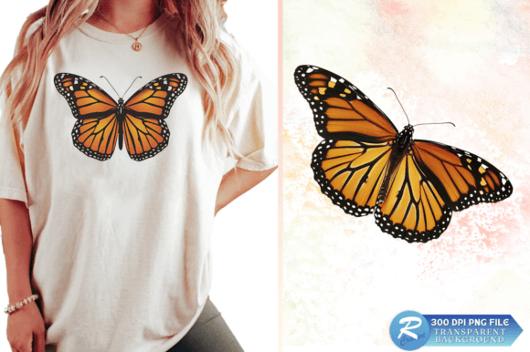 Download Monarch Butterfly Clipart Sublimation - Premium Resources