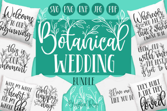 Download Botanical Wedding Designs Bundle - Wedding designs Collection