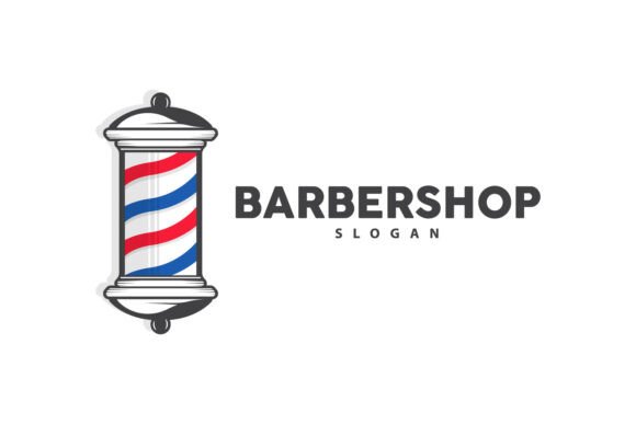 Download Barbershop Logo Scissors Vector Retro - Vector Collection