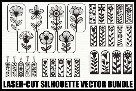 Download Laser Cut Silhouette Vector Bundle - Vector Collection